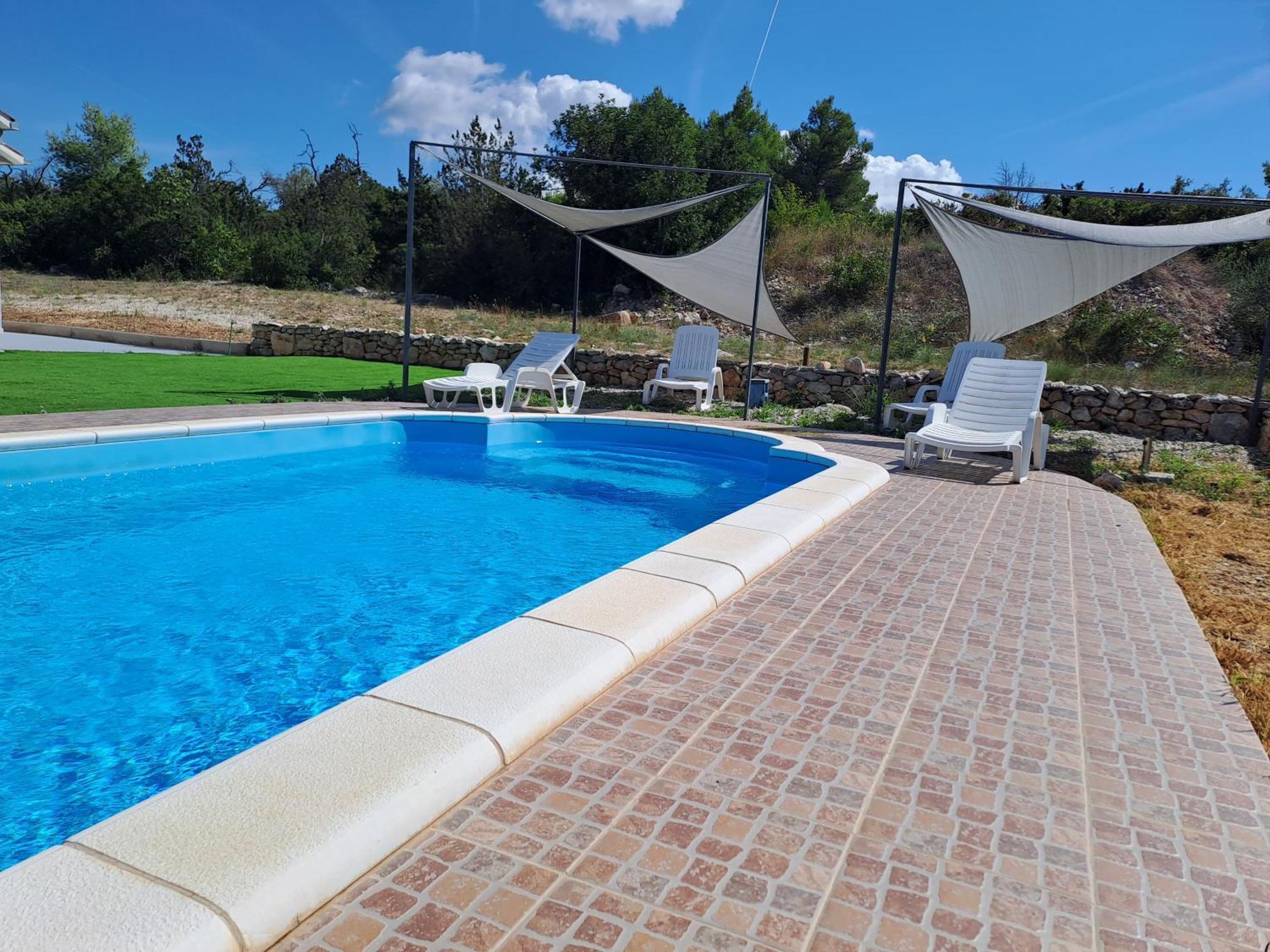 Villa Nane Garden House With Heated Pool à Mirce Extérieur photo