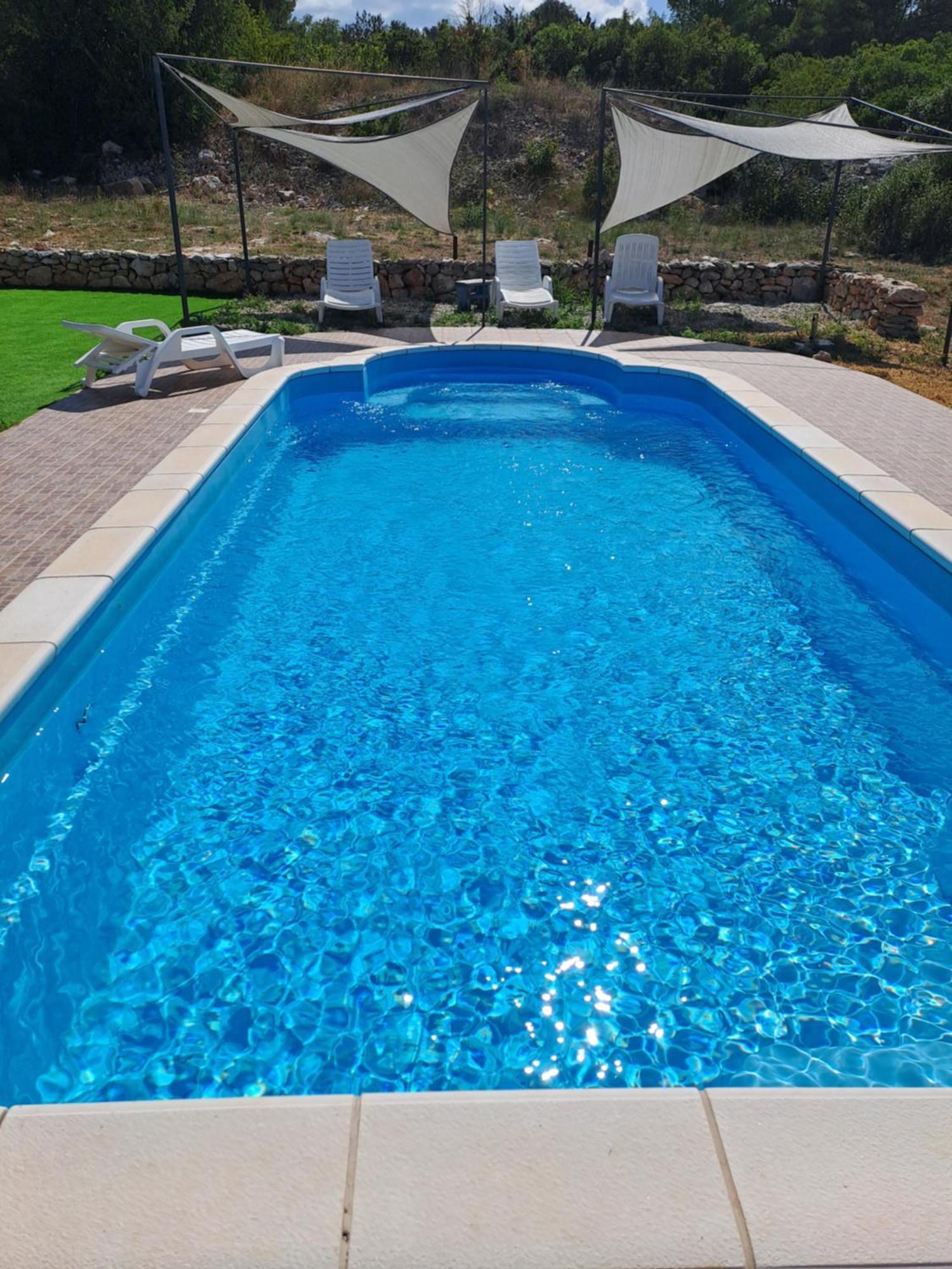 Villa Nane Garden House With Heated Pool à Mirce Extérieur photo