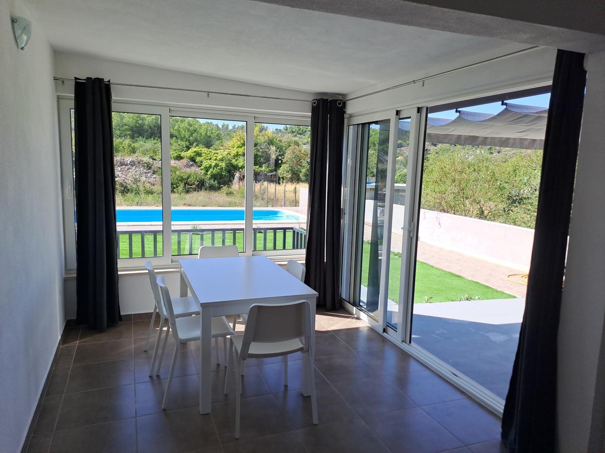 Villa Nane Garden House With Heated Pool à Mirce Extérieur photo